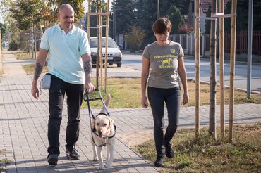 Fotó: Baráthegyi Vakvezető Kutya Iskola