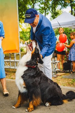 Jean-François Paroz nagykövet úr a dogz fesztiválon